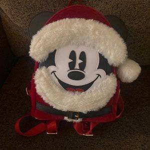 Loungefly santa mickey